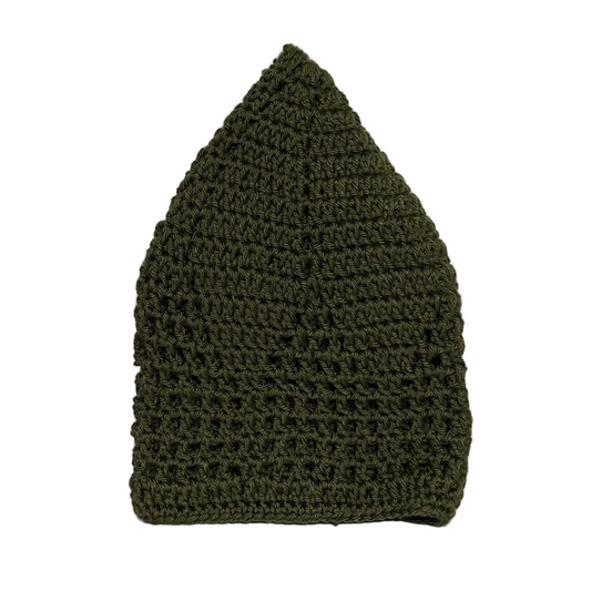 Olive Green Knitted Cap