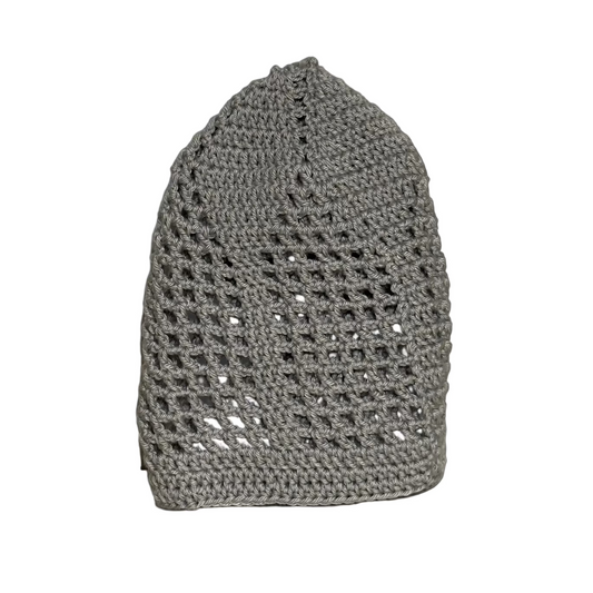Pebble Gray Knitted Cap