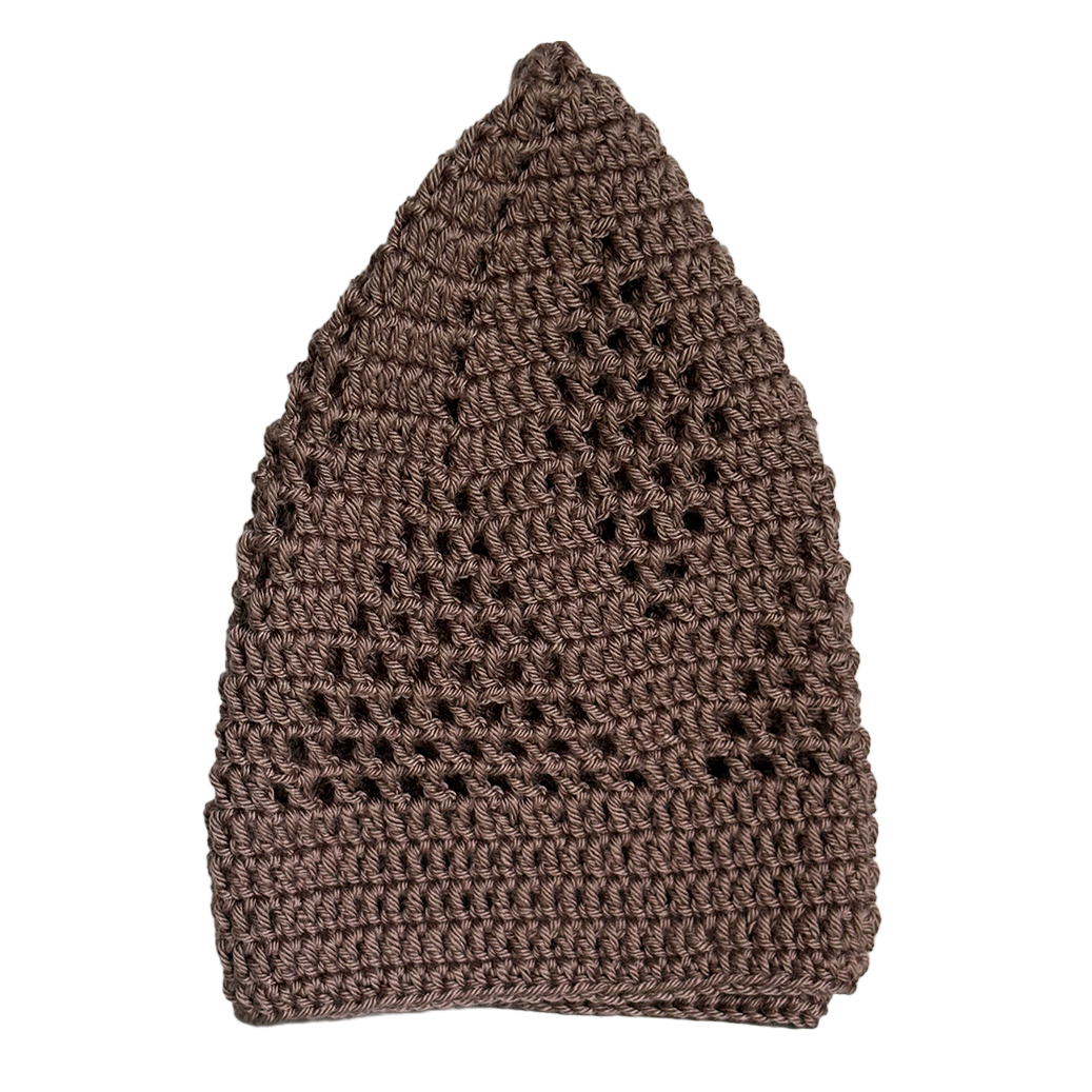 Brown Knitted Cap